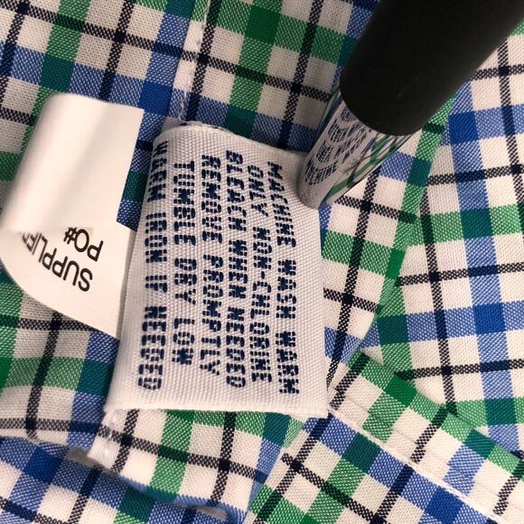 Ralph Lauren Men Long Sleeve Button Up Shirt Size Small Plaid Stretch B262 -23 - Picture 9 of 14